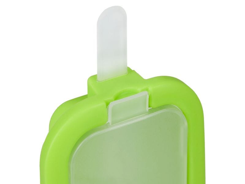 relaxdays Glaceform 8 Stück, Gelb/Grün/Pink Silikoneisformen zum Eis