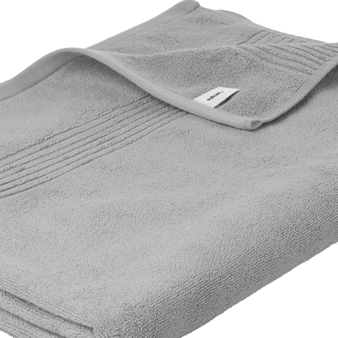 My Home Badetuch aus Bio-Baumwolle grau