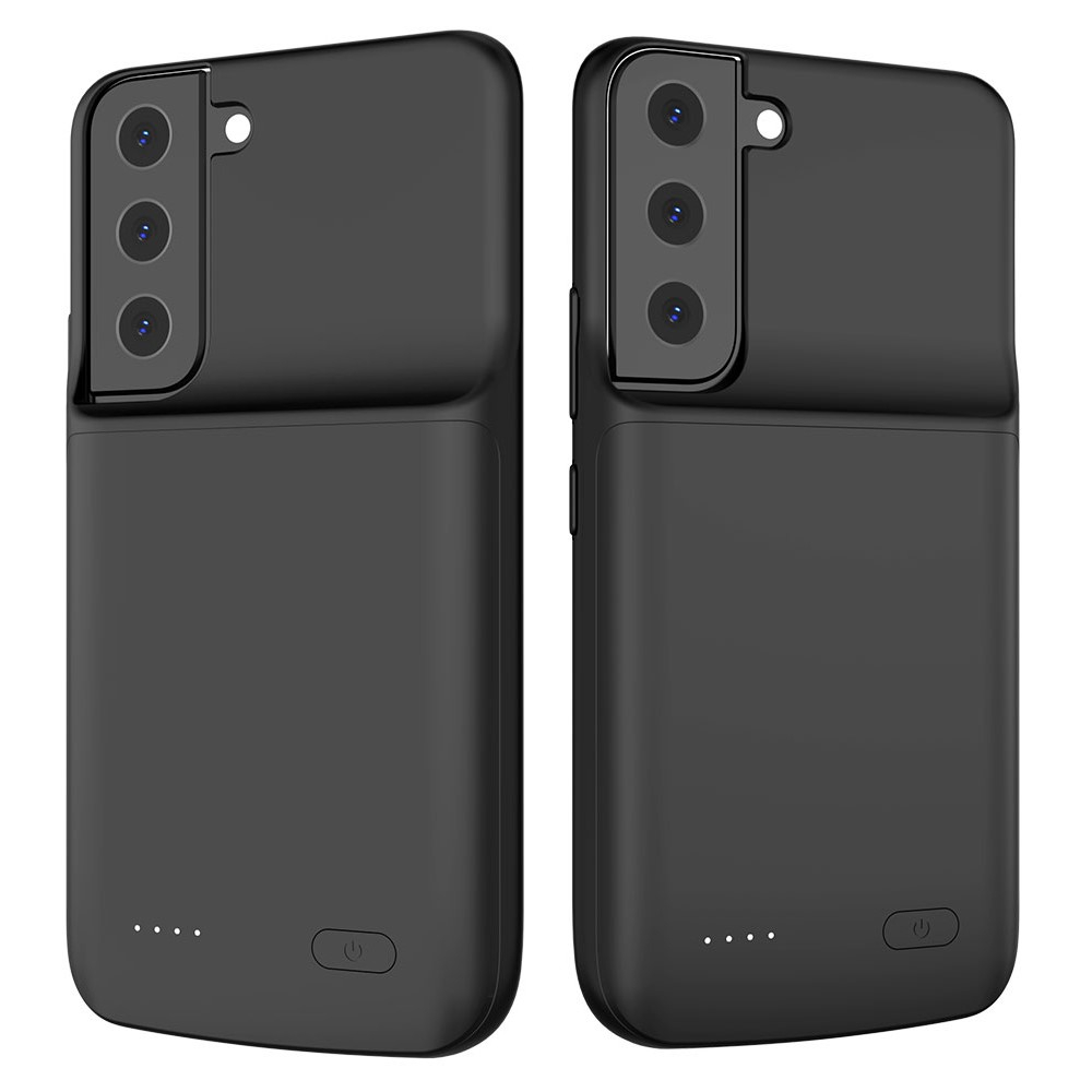 Samsung Galaxy S22 5G Backpack Akku Case Schutzhülle (4700mAh) - Schwarz