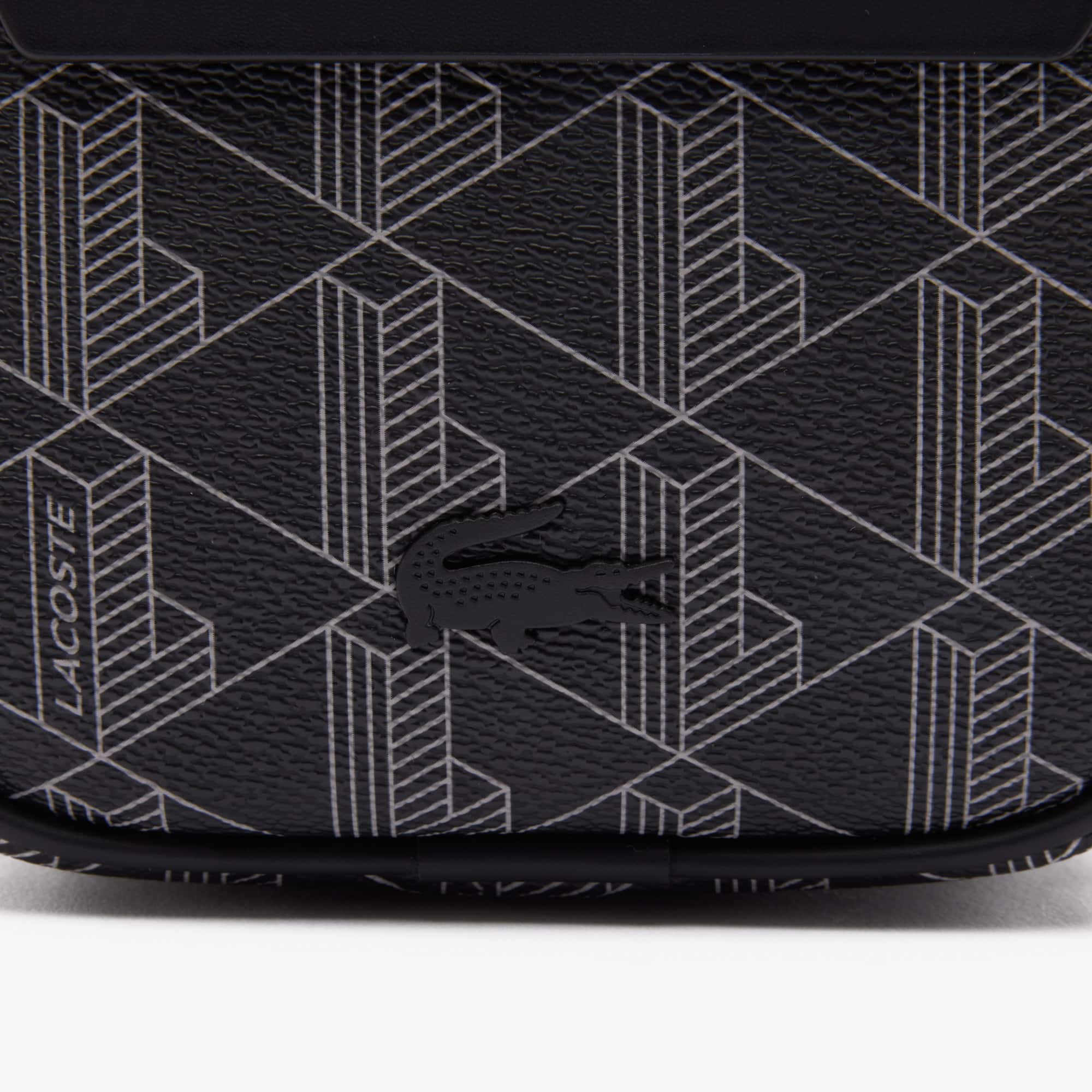 Petite sacoche The Blend avec monogramme Sacoches & Pochettes - Noir - Lacoste - Homme