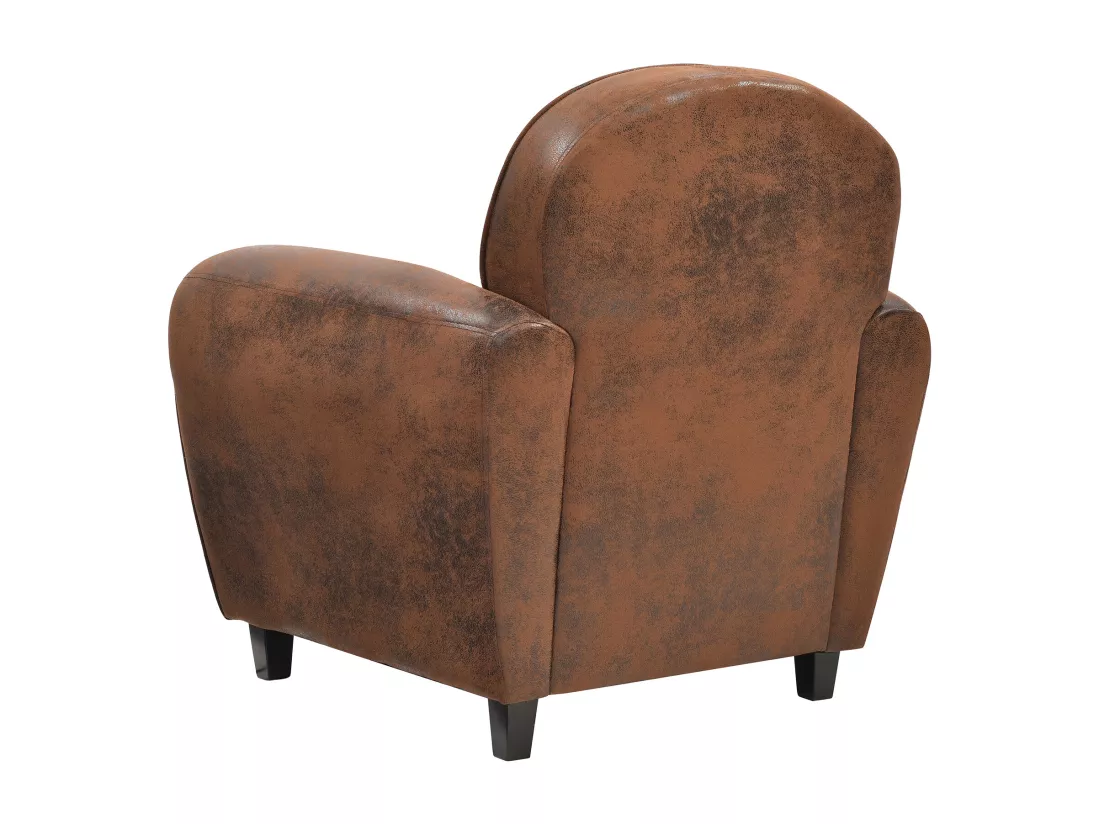 Fauteuil Club Marron
