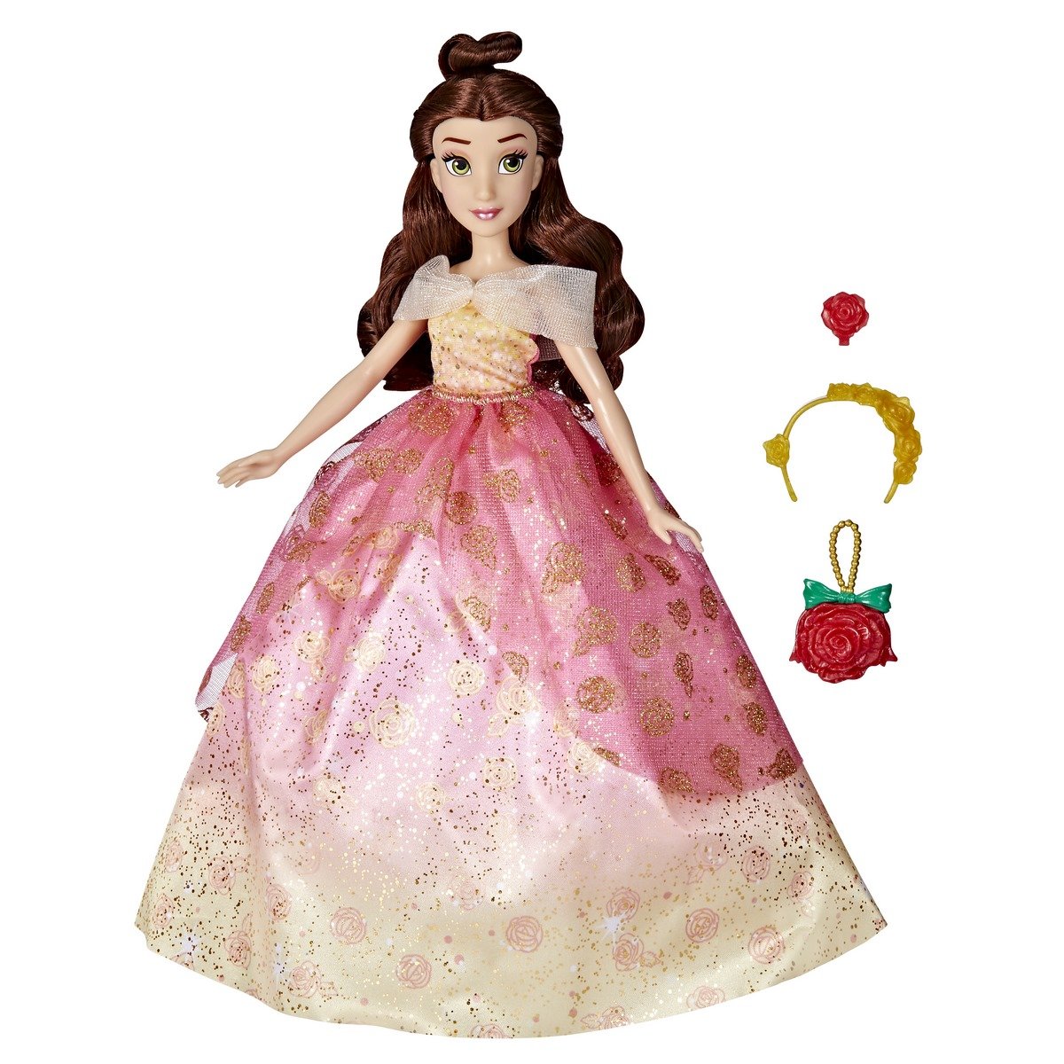 Poupée  Princesses : Belle multi-tenues