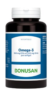 Bonusan Omega-3 360mg EPA 240mg DHA Softgels 90SG