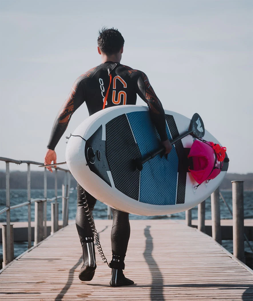 Presold Watery paddleboard - Global 10'6 SUP - Rød