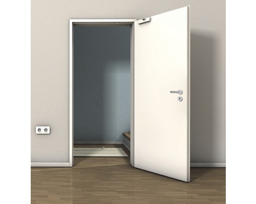 Pertura Soft Close deursluiter, zelfsluitend, voor houten deuren, DIN links