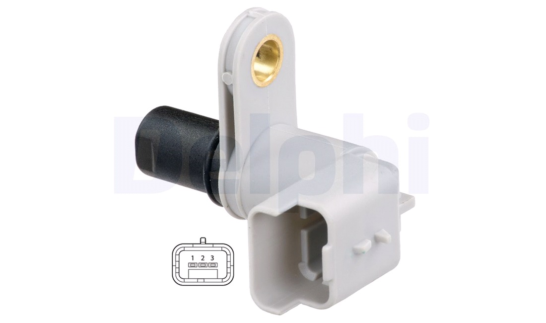 Sensor, knastakselposition