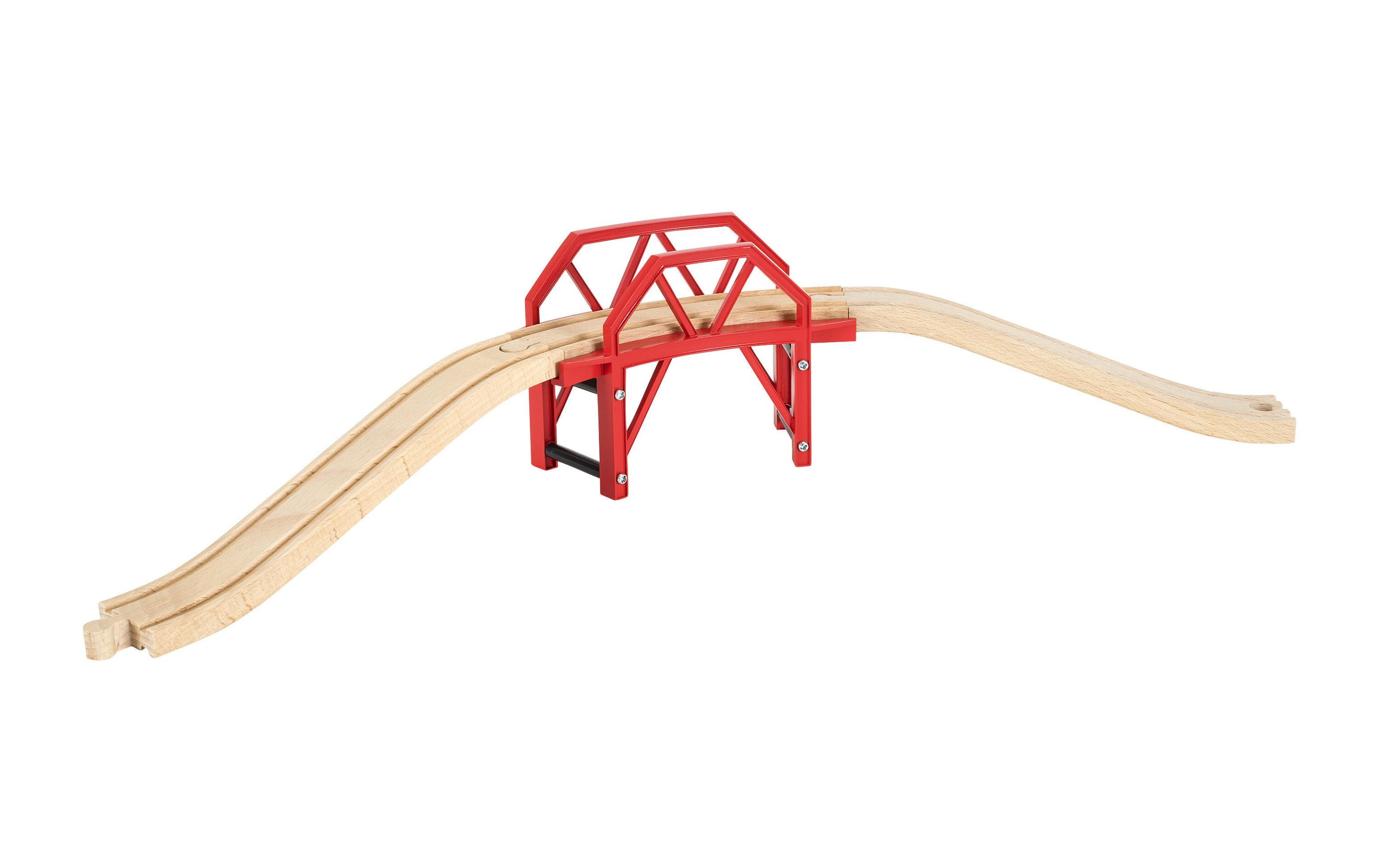 Eisenbahn Bahnbrücke mit AuffahrtenZubehör für BRIO Bahn