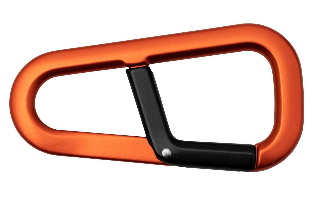 The James Brand The Hardin, Orange Black ES204944-10 karabijnhaak
