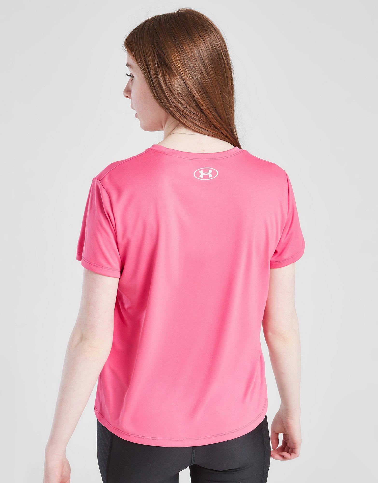Under Armour Girls' Tech Wordmark T-Shirt Junior
