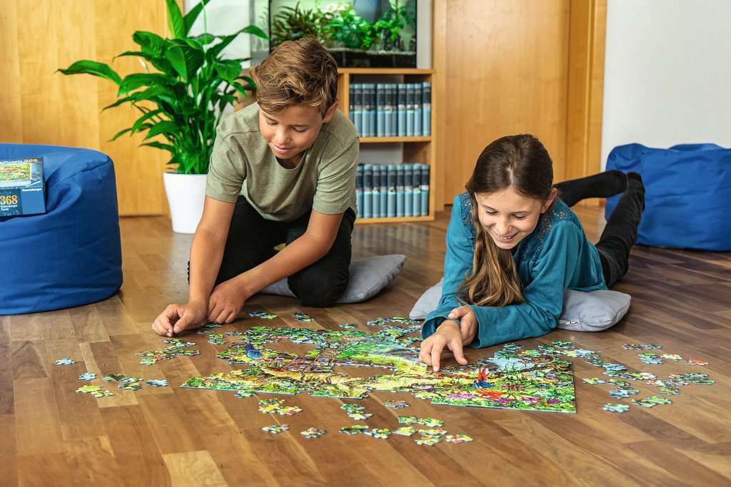Ravensburger Spiel EXIT Puzzle Kids Die Dschungelexpedition