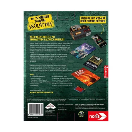 Noris Spiele Escape Room Das Spiel Duo - Sultan & Vikings