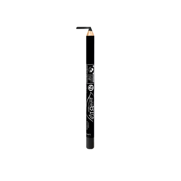 Lápis de Olhos Kajal Purobio Cosmetics 01 Preto 1,3g