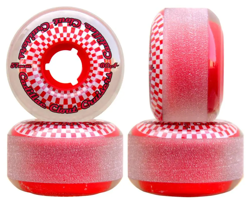 Cadillac Clout 80A Cruiser Skateboard Hjul 4-Pak - Skateboards
