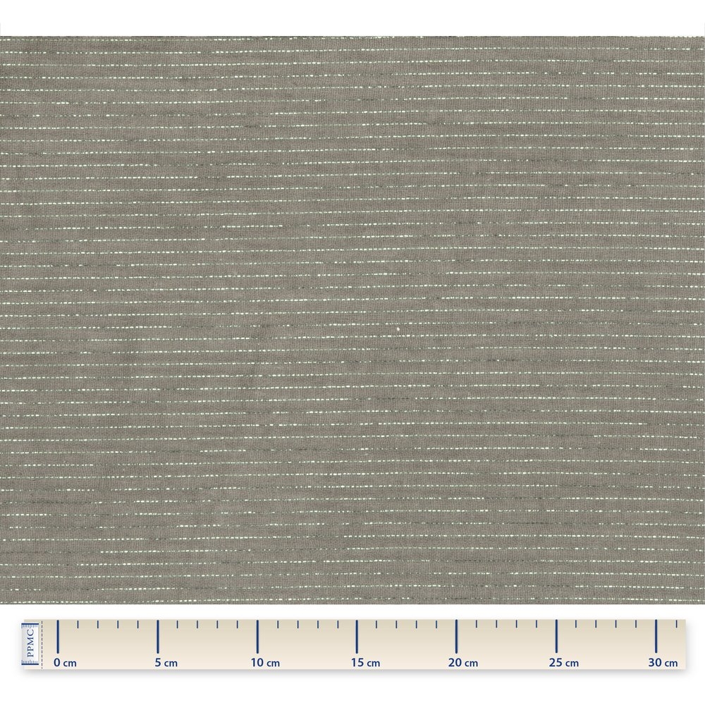 Coupon Tissu 50 Cm Gaze Lurex Kaki
