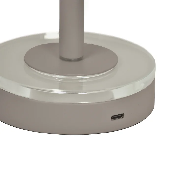 AYTM - Luceo Portable LED Akkuleuchte, Ø 9,9 x H 24 cm, schwarz