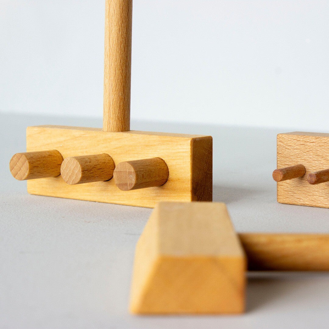 Wooden story speelbak accessoires - 4st