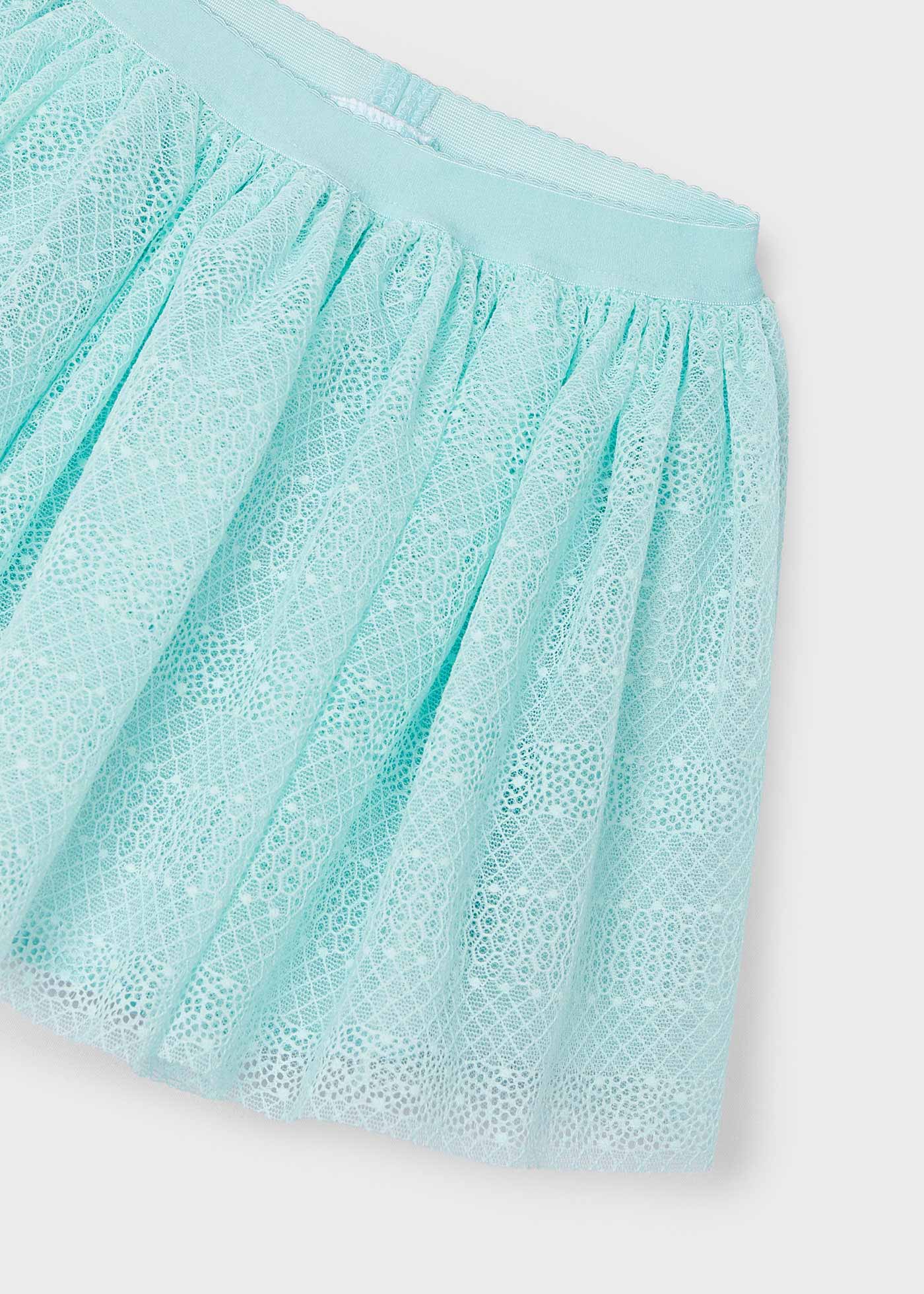 Saia de tule fantasia para meninas, anis