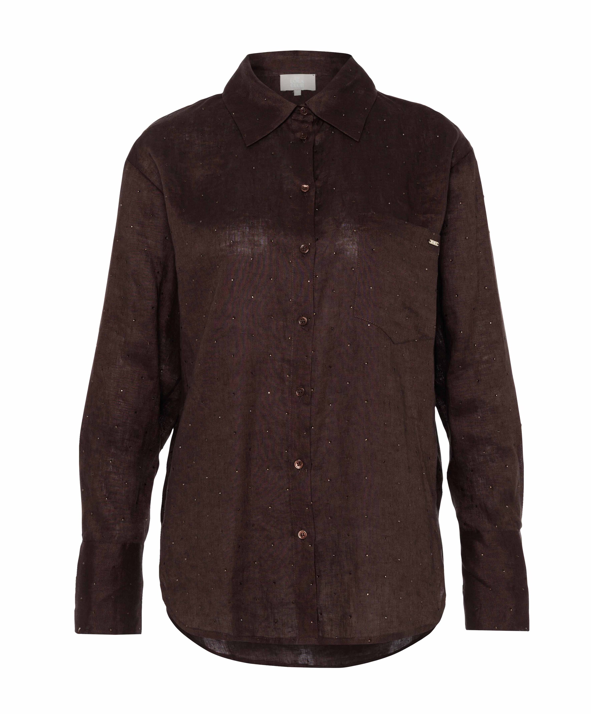 The Lola Club Dames blouse bruin