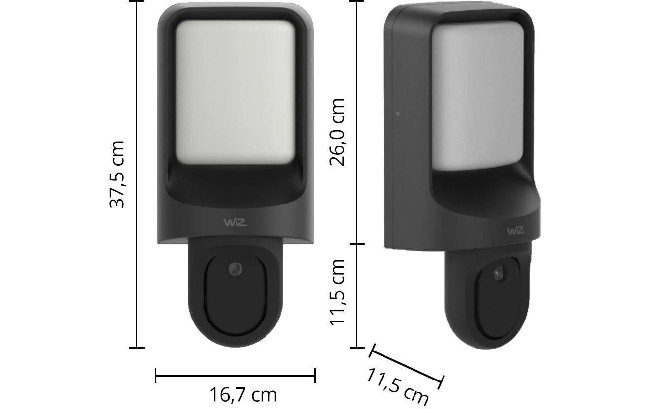 Outdoor Camera mit WiFi Einzelpack<br>Aussenwandleuchte mit Kamera