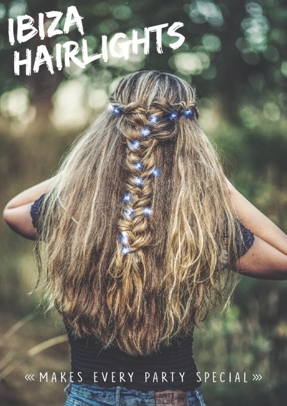 IBIZA Hairlights 'Warm White'