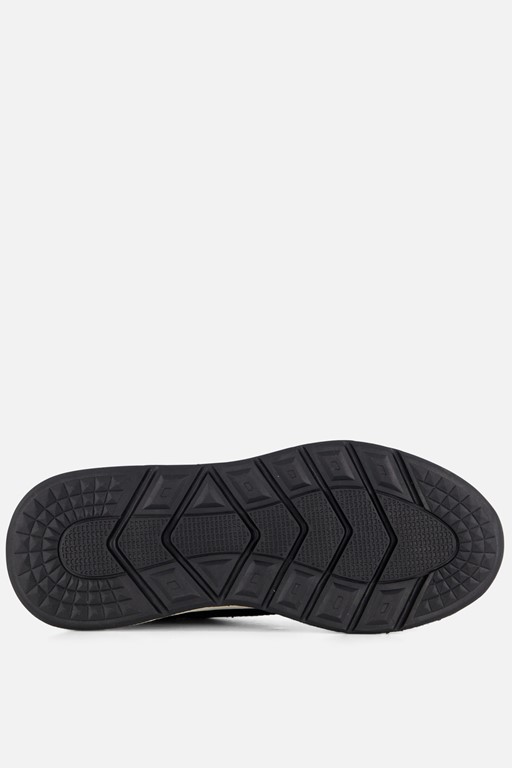 Cellnini Leopard Sneakers zwart Textiel
