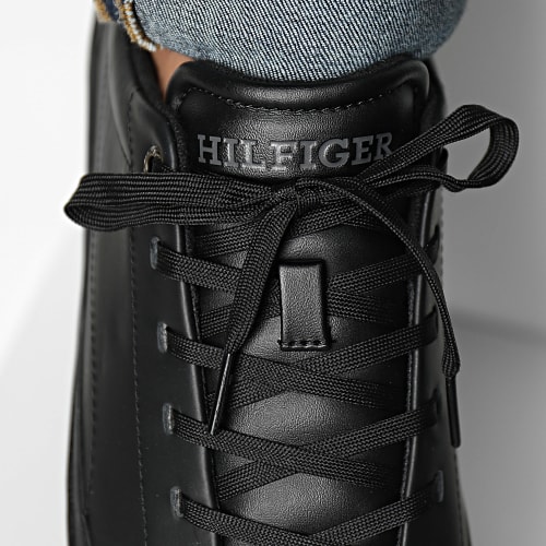 Baskets Modern Vulcan Leather Low 4819 Triple Black