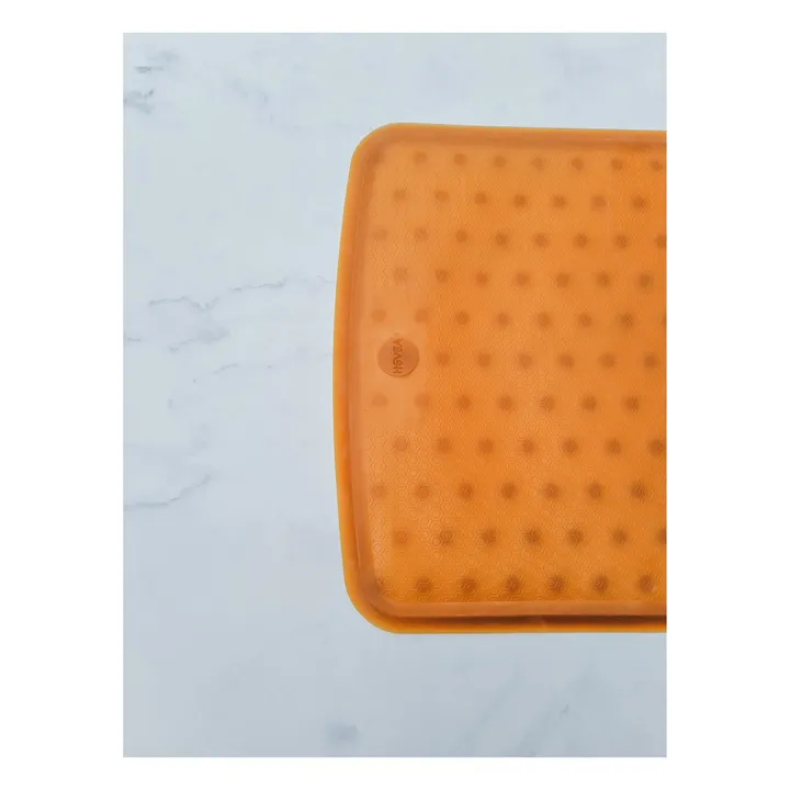 Hevea Tapis de bain anti-dérapant en caoutchouc naturel
