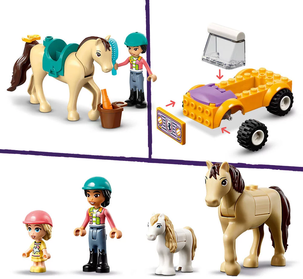 LEGO®FRIENDS 42634 - LA REMORQUE DU CHEVAL ET DU PONEY