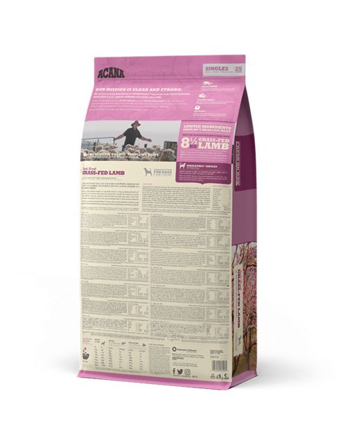 Acana Singles Grass-Fed Lamb Lam&Appel - Hondenvoer