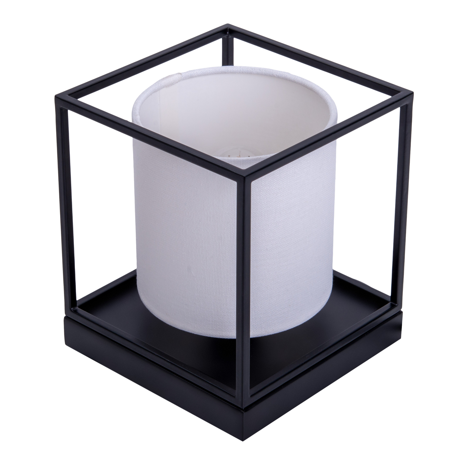 Tischleuchte BETA - schwarz-weiß - 15 cm