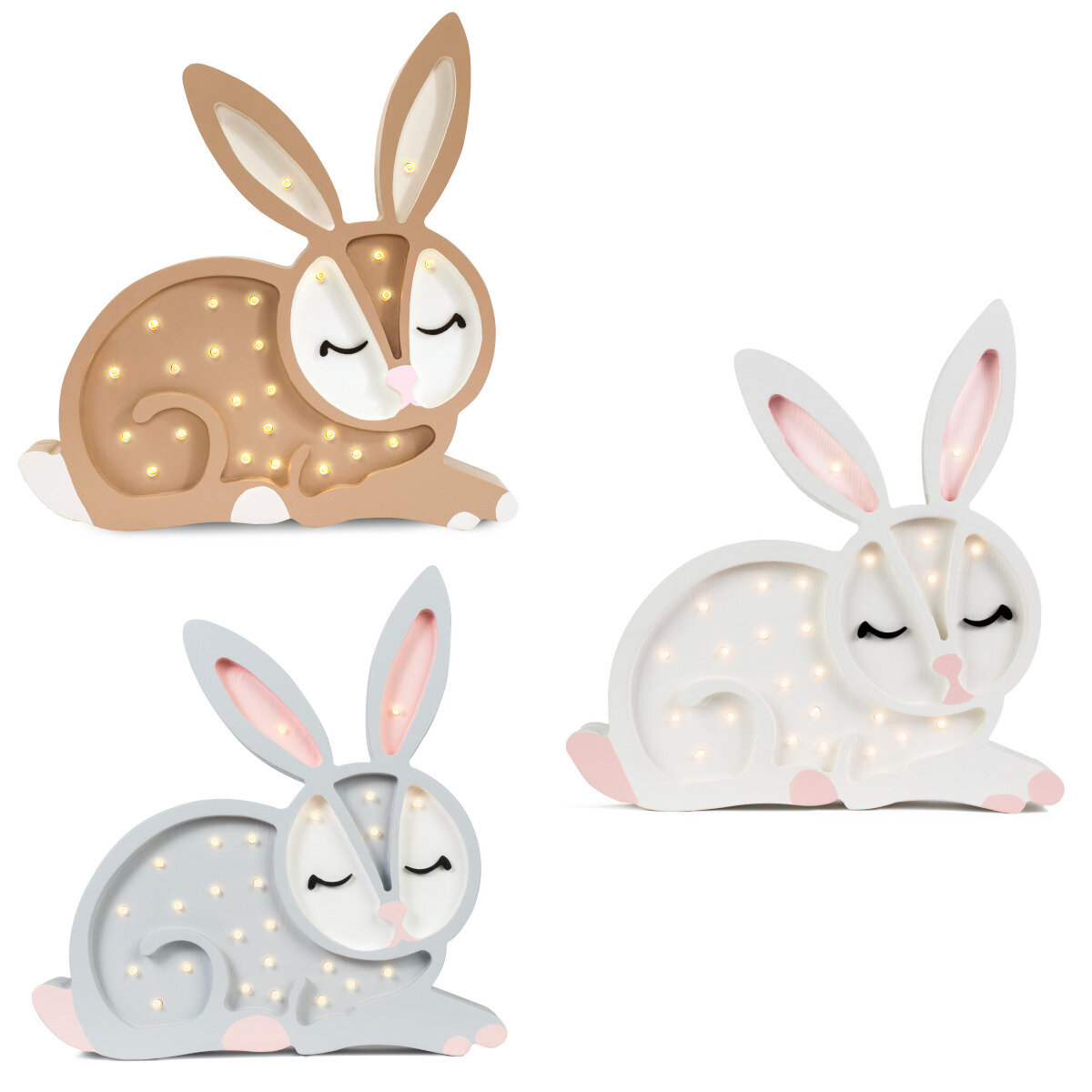 Little Lights Little Lights Nachtlicht Lampe Hase
