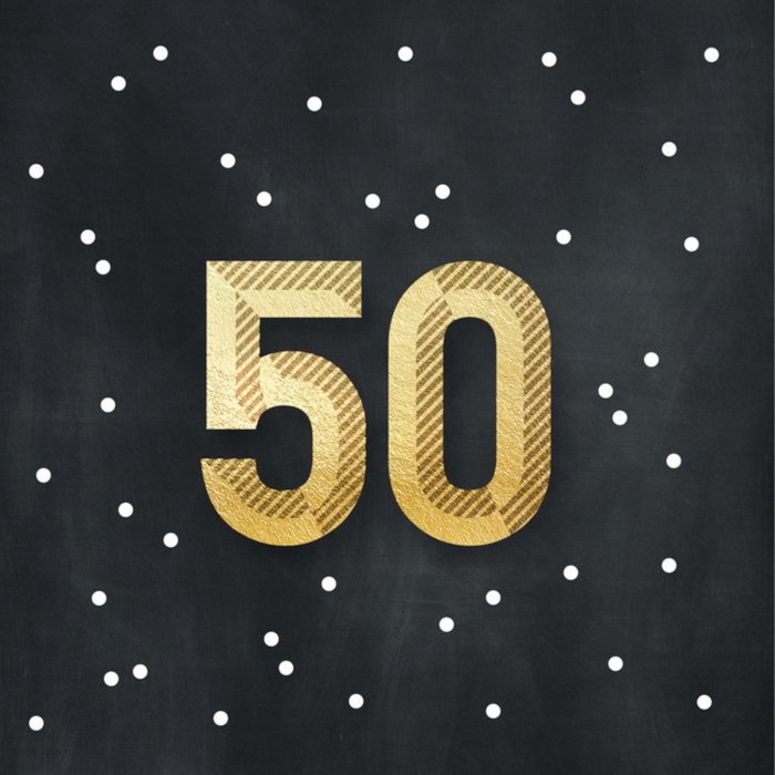 Luckz | Verjaardagskaart | 50 jaar | abraham