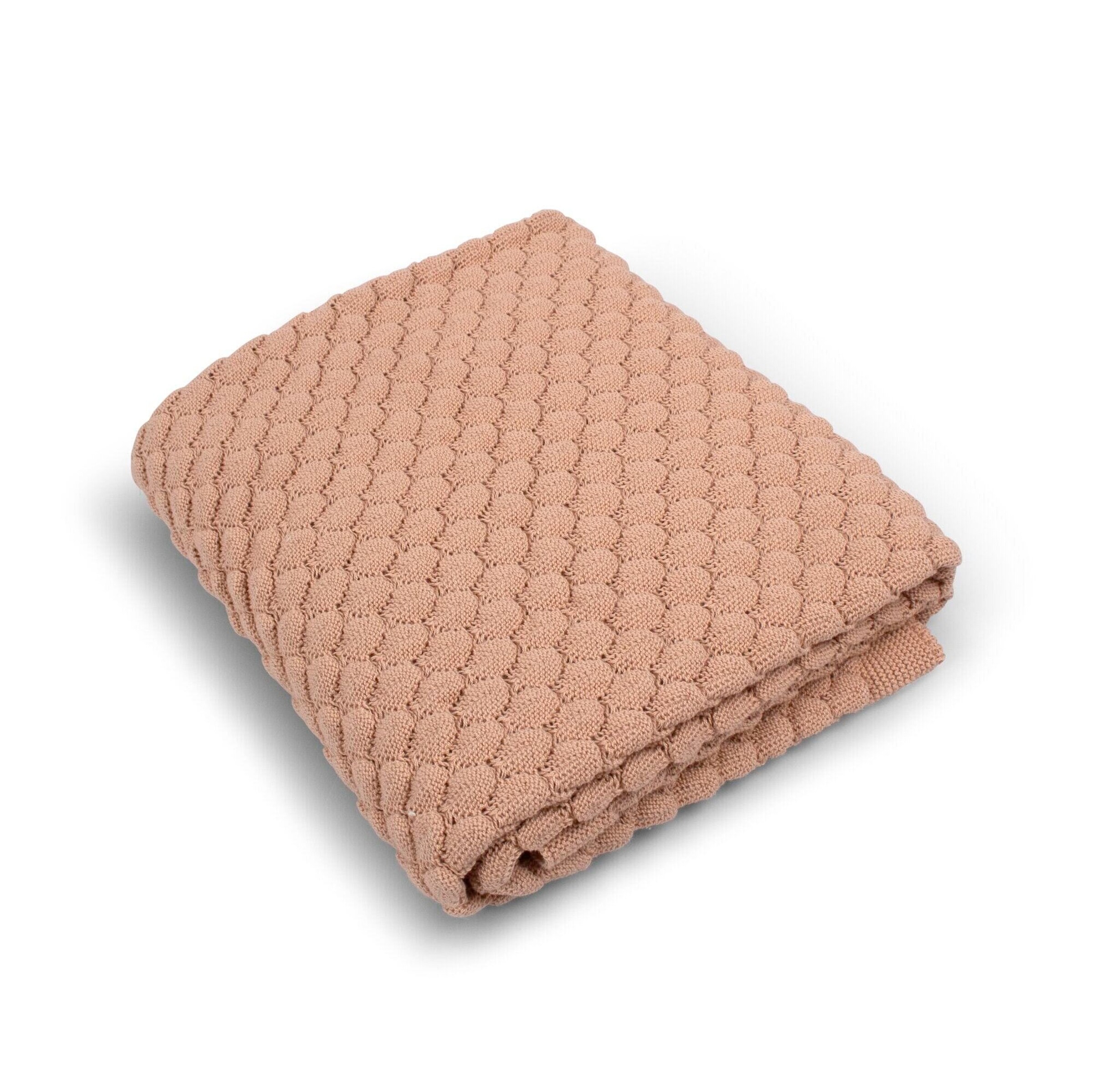 FILIBABBA Gestrickte Babydecke - Ivory Cream