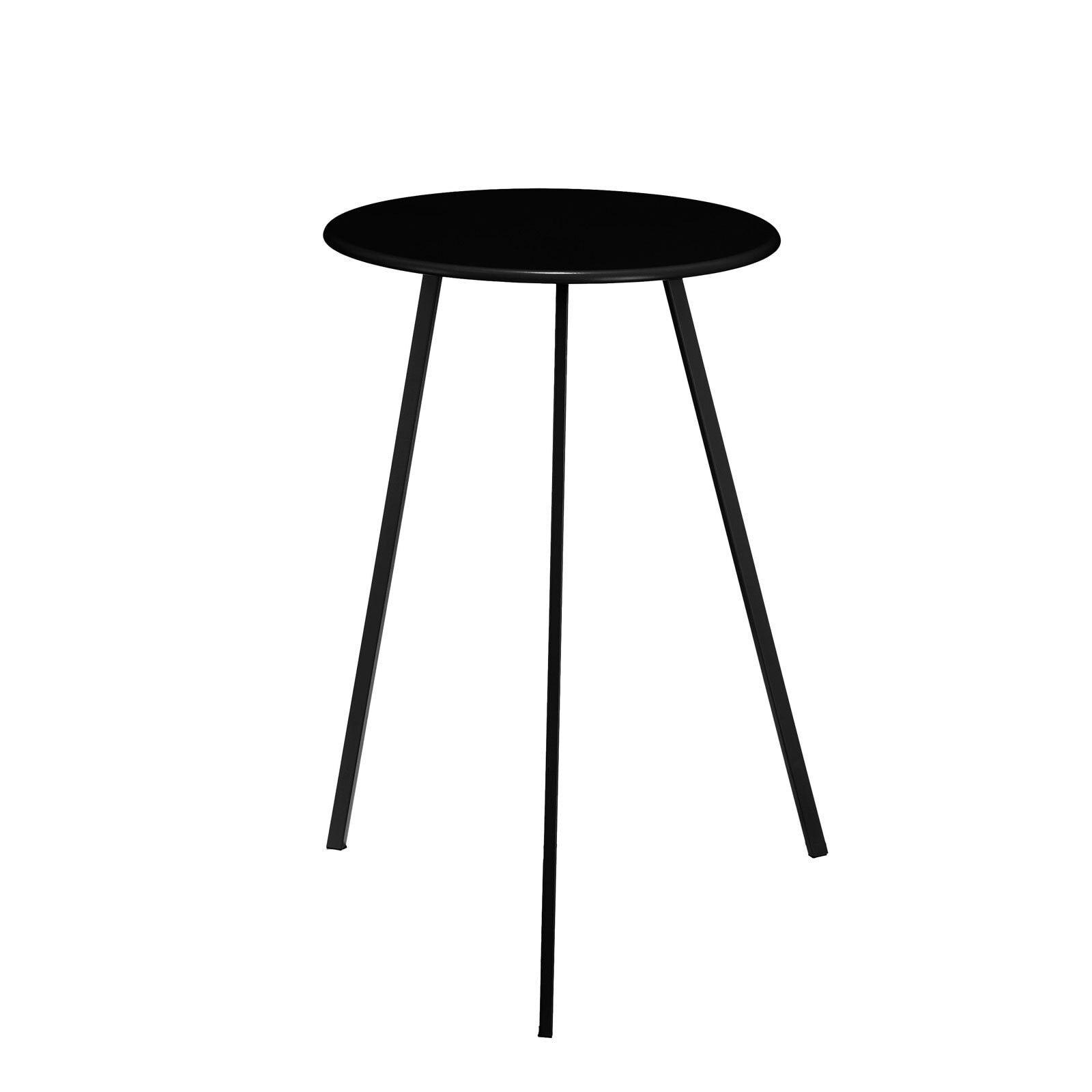 MICA DECORATIONS Beistelltisch SEATLE 58 cm schwarz