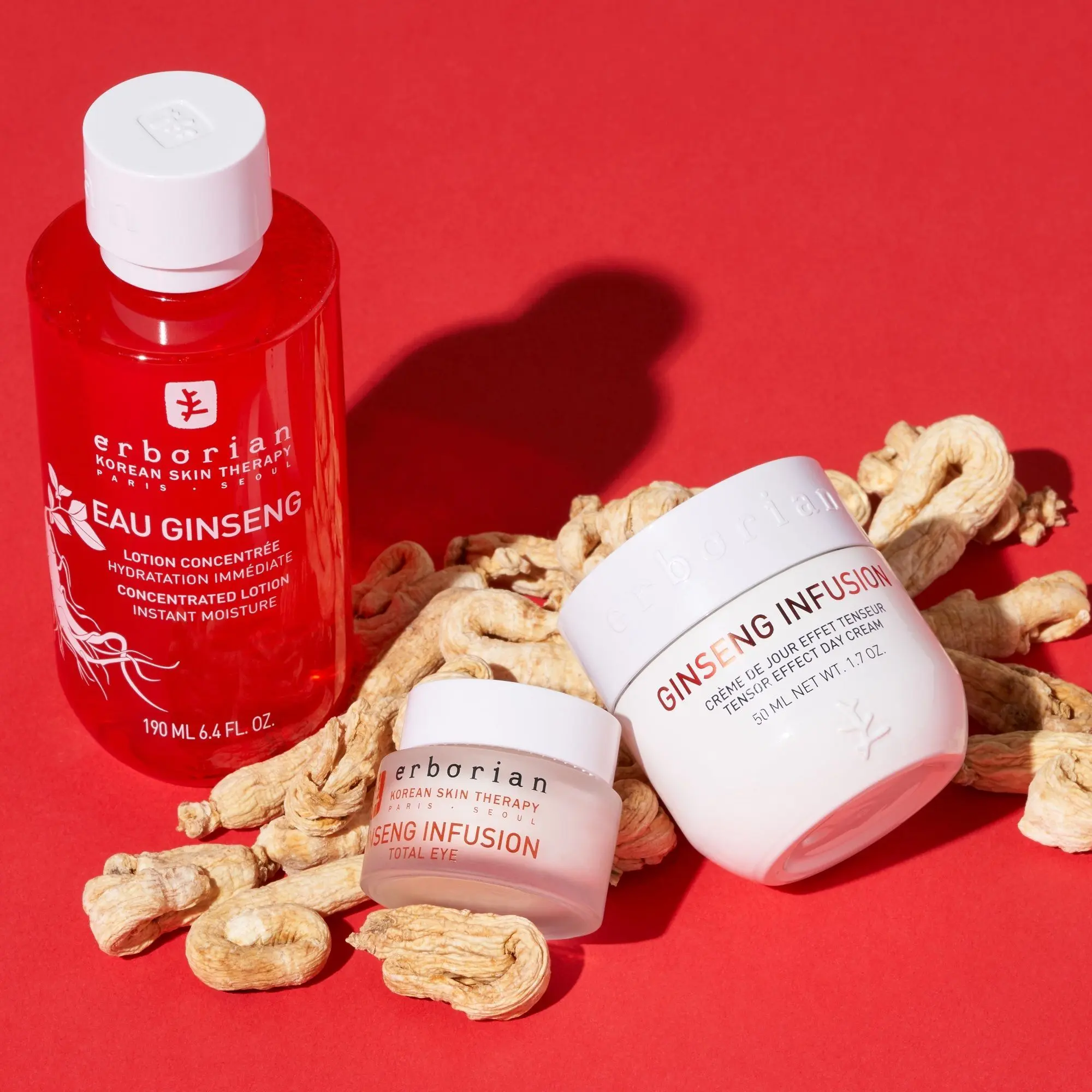 Erborian - Ginseng Infusion Total Eye Contour des Yeux - Effet Tenseur- Contour des yeux et lèvres