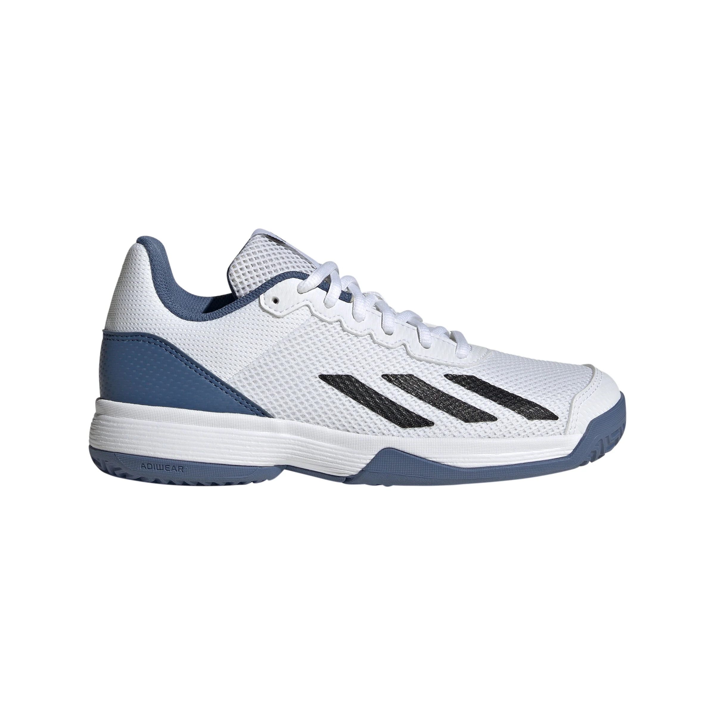 adidas Courtflash Chaussures Toutes Surfaces Enfants - Blanc , Noir