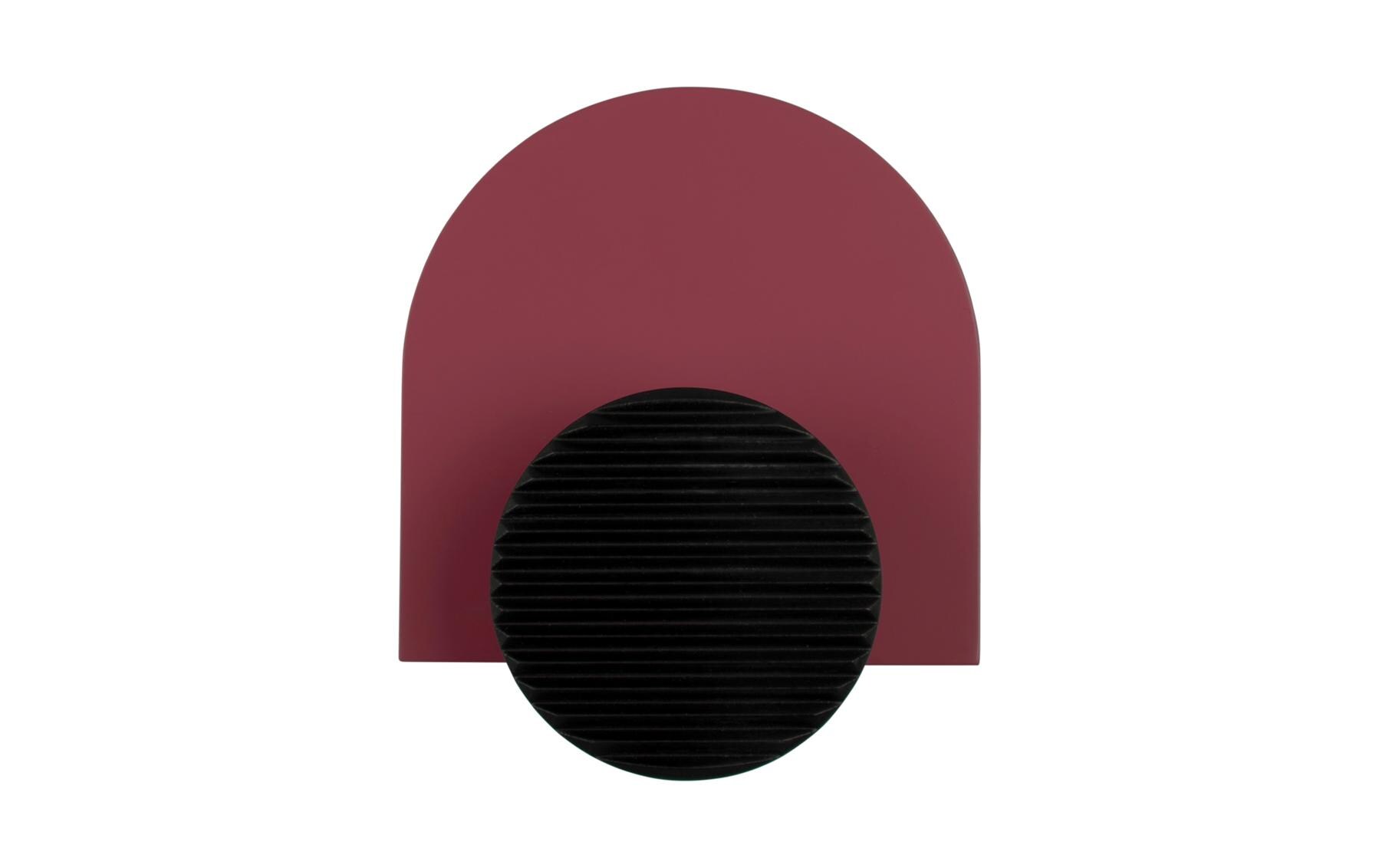 Wandhaken Single Knob, MDF, Red ochreKleiderbügel mit Einzelknopf