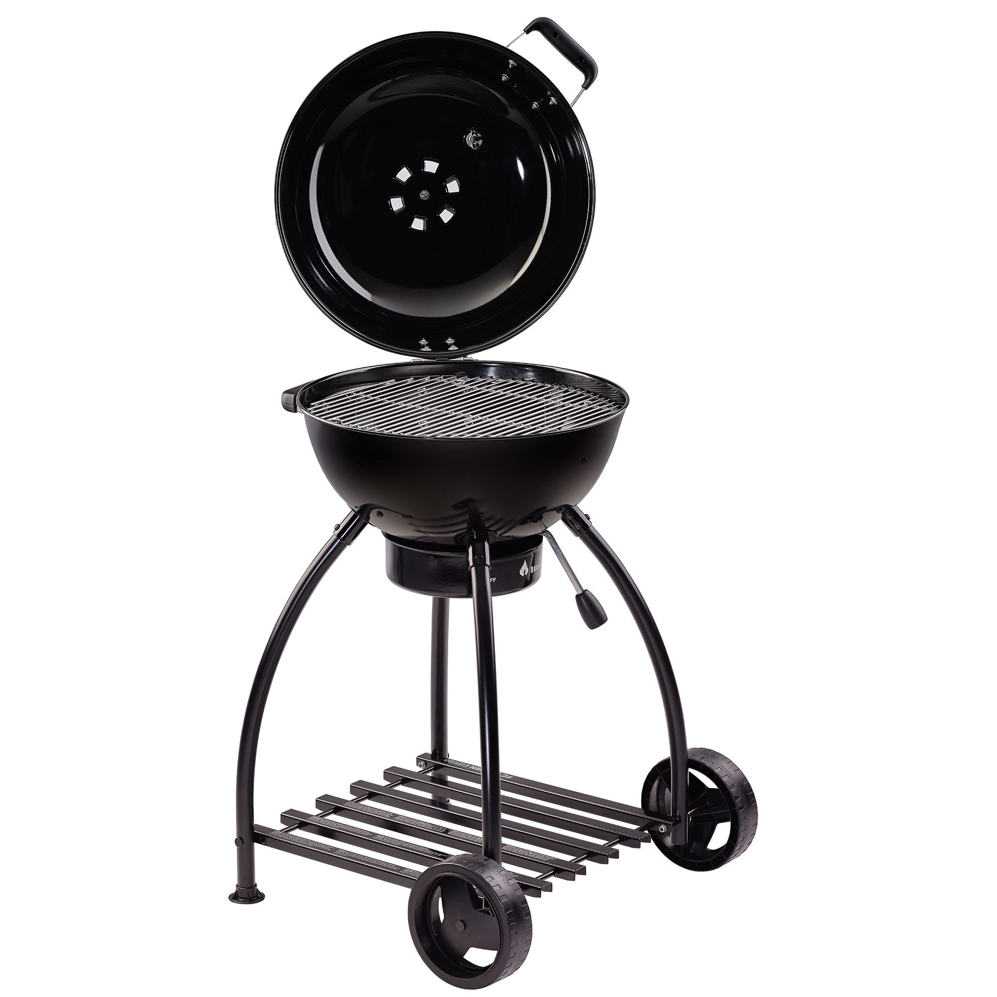 FC Bayern Edition - Holzkohle-Kugelgrill No.1 Sport F50 schwarz (Ø 50 cm)
