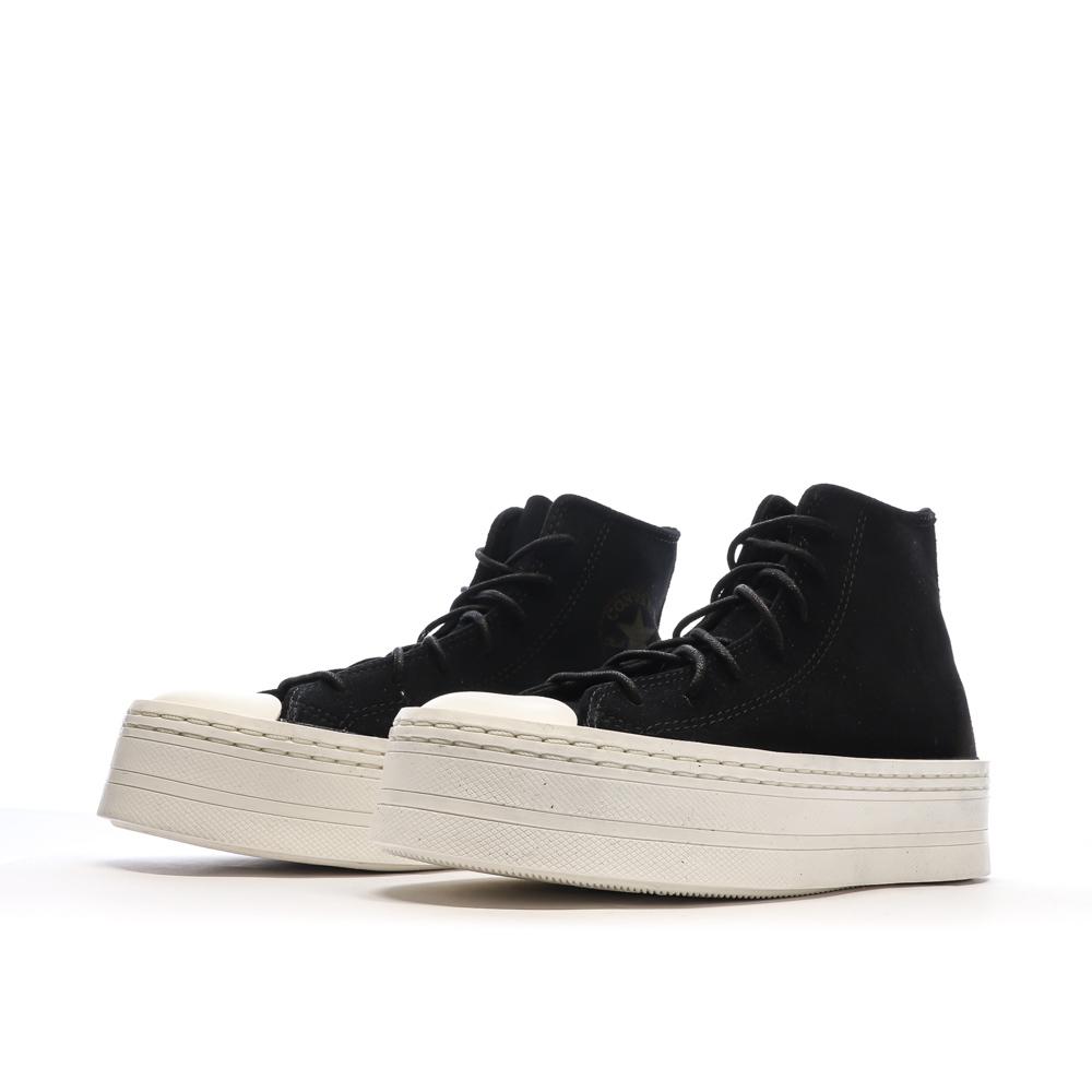 Converse Baskets Noires Femme Converse Chuck Taylor All Star Suede