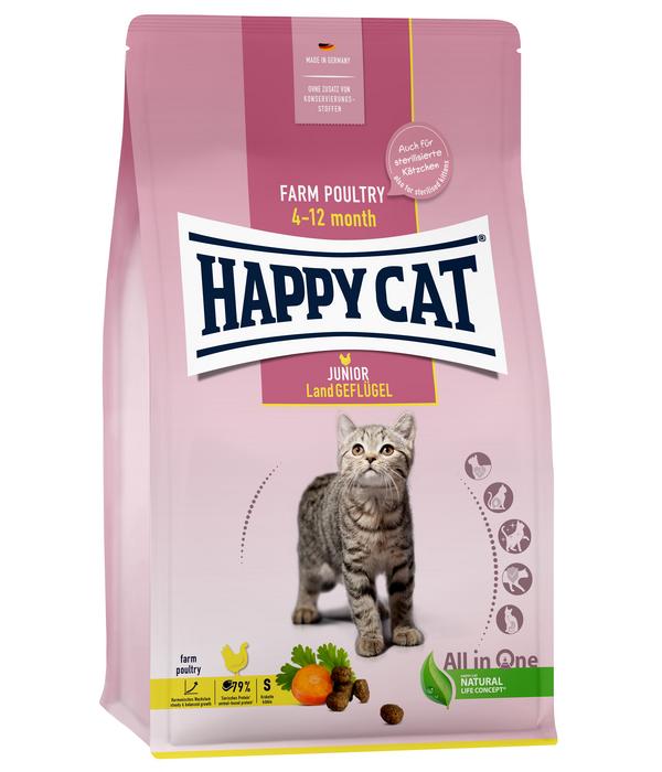Happy Cat Trockenfutter für Katzen Young