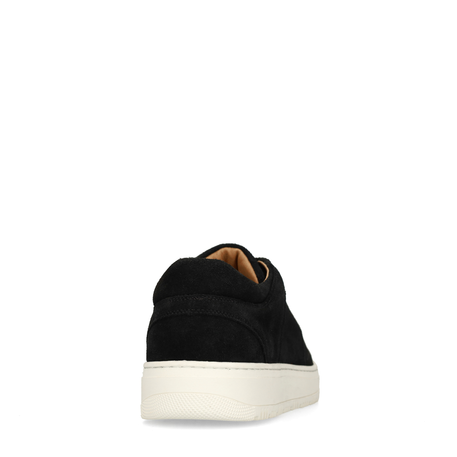 Zwarte suède sneakers