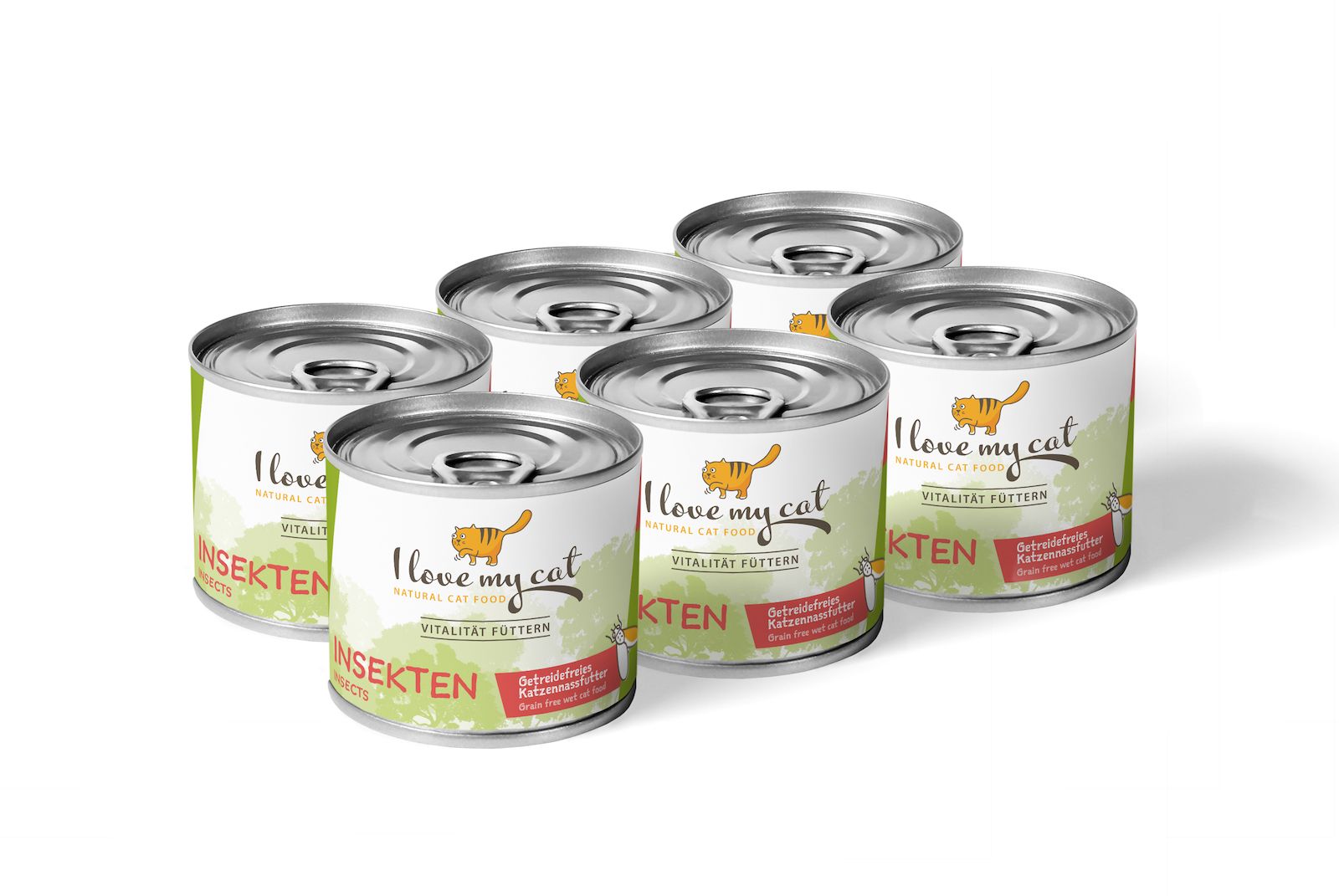 I love my cat Katzenfutter Nass mit Insekten