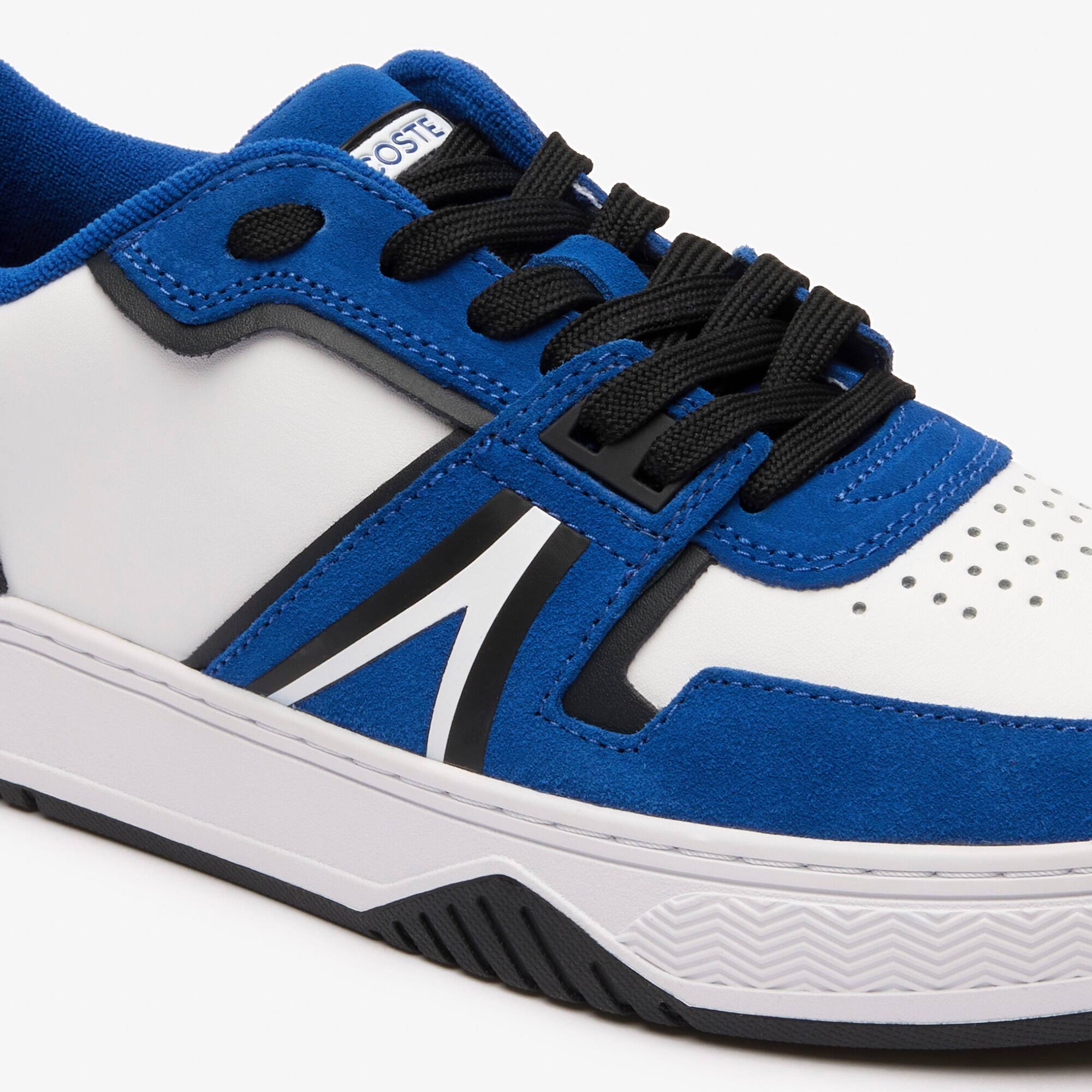 Herren-Sneakers L001 aus beschichtetem Leder Sneakers - Weiss - Lacoste - Herren