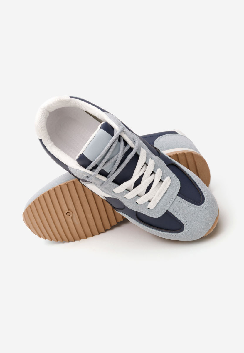 Baskets pour femme bleus Marivane