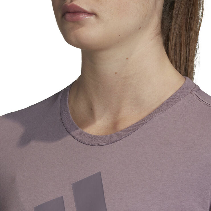 adidas Must Haves Badge of Sport T-shirt Lilla