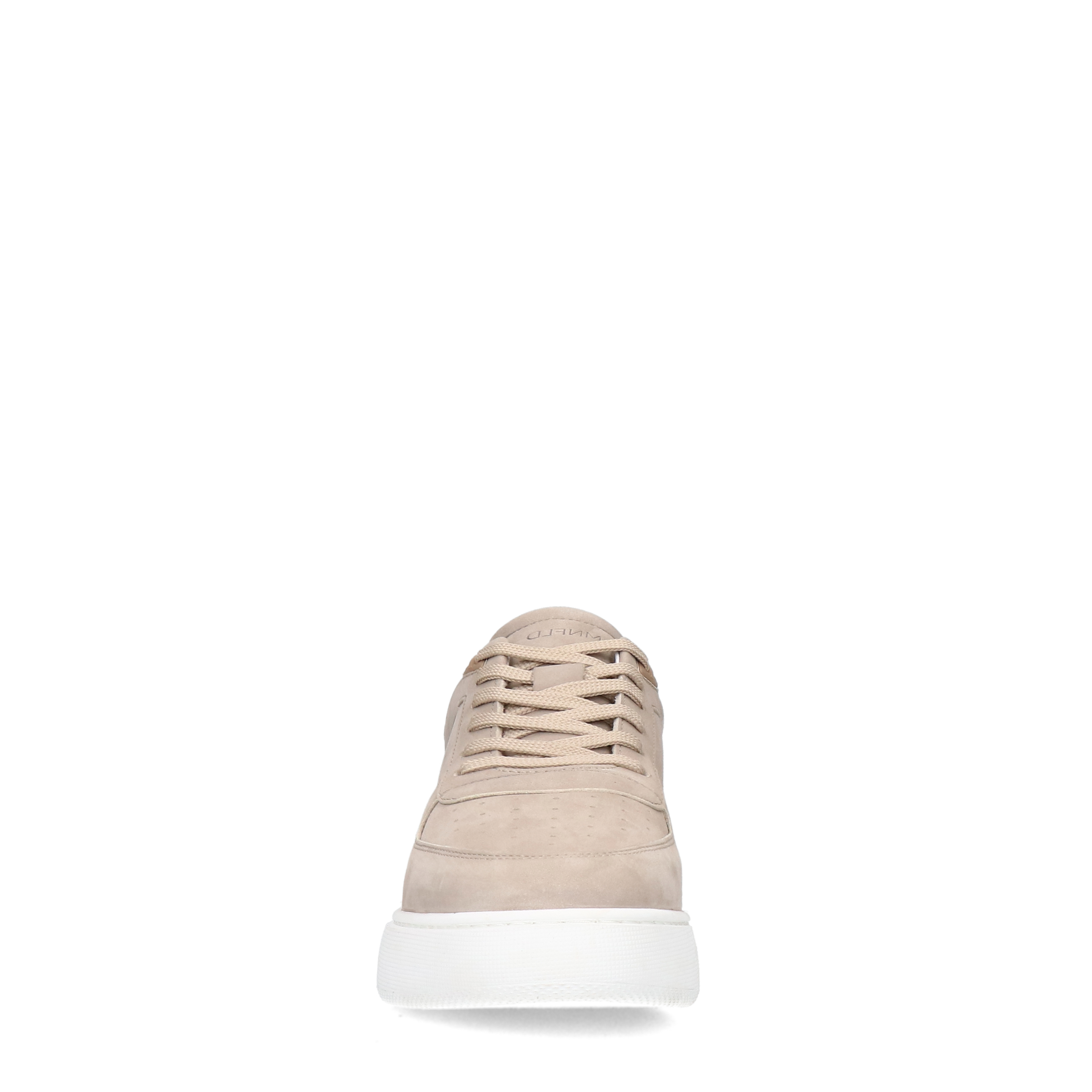 Grijze nubuck sneakers