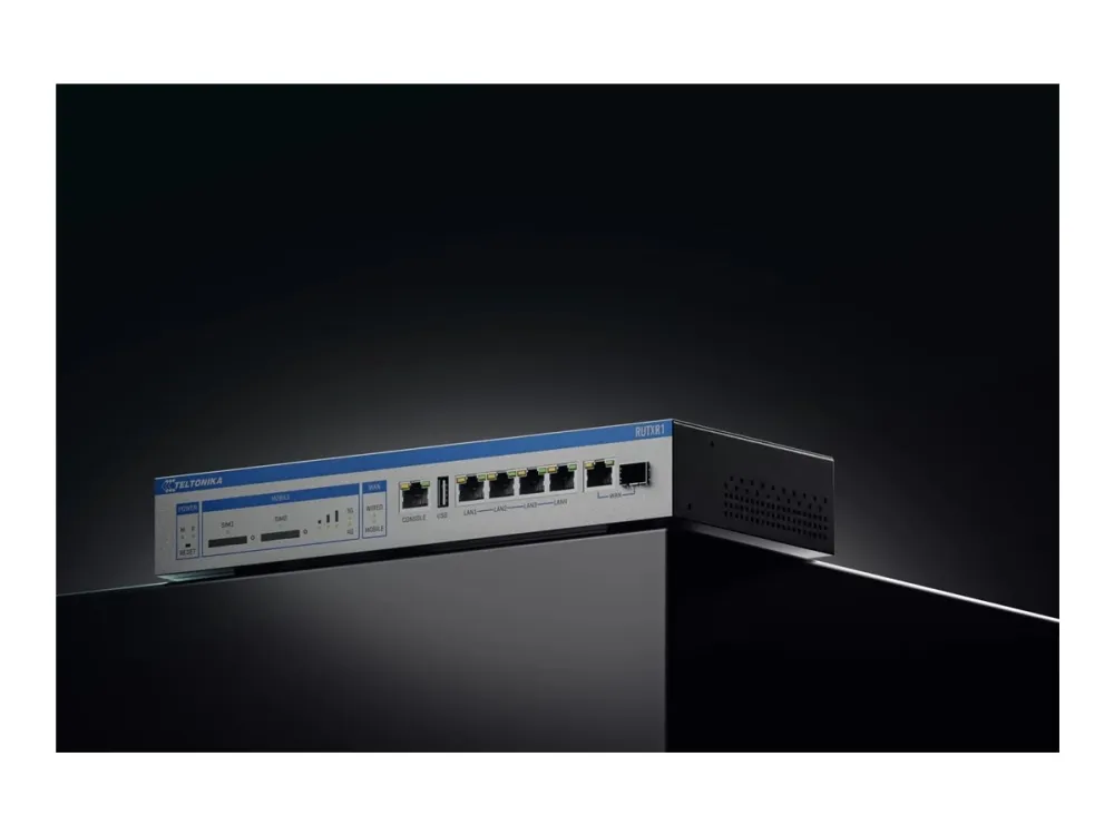 Teltonika RUTXR1 - Trådløs router - WWAN - 4-ports-switch - GigE - 802.11ac - rackmonterbar