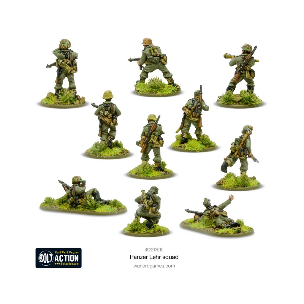 Bolt Action - German Panzer Lehr Squad