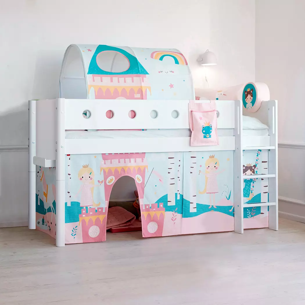 Spielbett White 90 x 200 cm