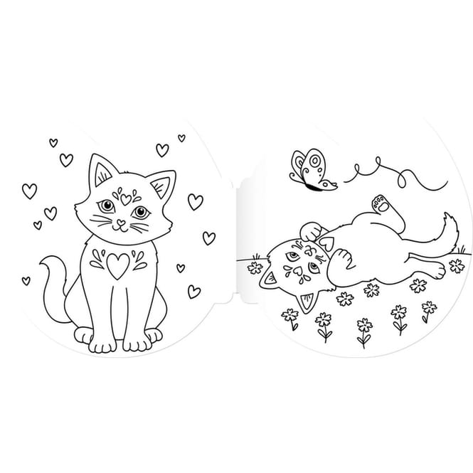 Malbuch - Katzen